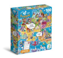 Дитячий пазл Шукай та знаходь "Світ пінгвінів" 300670, 100 елементів