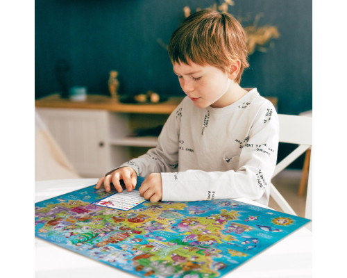 Дитячий пазл Шукай та знаходь "Світ пінгвінів" 300670, 100 елементів