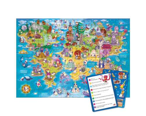 Дитячий пазл Шукай та знаходь "Світ пінгвінів" 300670, 100 елементів