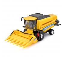 Автомодель комбайн Зернозбиральний "New Holland TC5.90" Bburago 18-31722 (1:24)