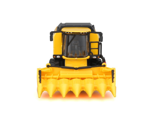 Автомодель комбайн Зерносборный "New Holland TC5.90" Bburago 18-31722 (1:24)