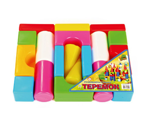 Дитячий конструктор Теремок "Маленький" 08071 з блоків