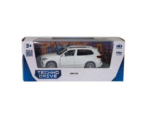 Дитяча автомодель "BMW X5 M" 250404(White) масштаб 1:43