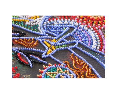 Набір-міді для вишивання бісером "Хамелеон" AMB-034 20х20 см