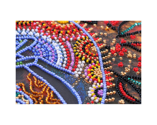 Набір-міді для вишивання бісером "Хамелеон" AMB-034 20х20 см