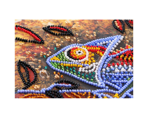 Набір-міді для вишивання бісером "Хамелеон" AMB-034 20х20 см