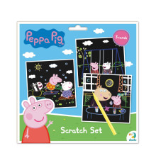 Набір гравюр Peppa Pig "Гра з друзями" Dodo 200186