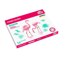 Набір для ліплення пластилін "Захоплення" 200313, 14 кольорів