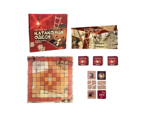 Настольная игра "Катакомбы Одессы" Strateg 30285 развлекательная