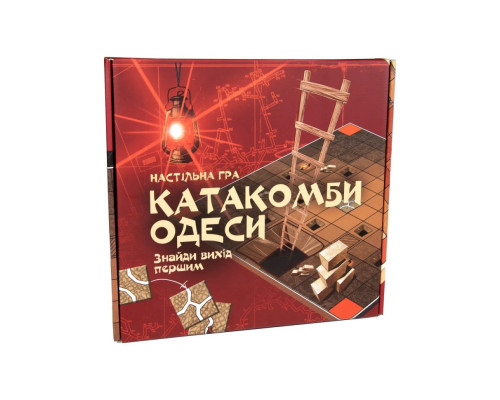 Настольная игра "Катакомбы Одессы" Strateg 30285 развлекательная