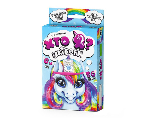 Настільна гра Хто Я? Unicorn HIM-05-01U укр