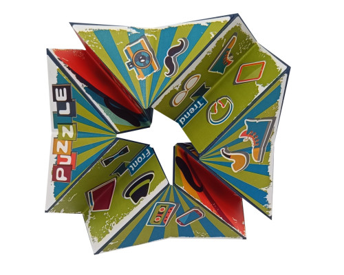 Детская головоломка "Куб" 8885-1, 8 геометрических фигур