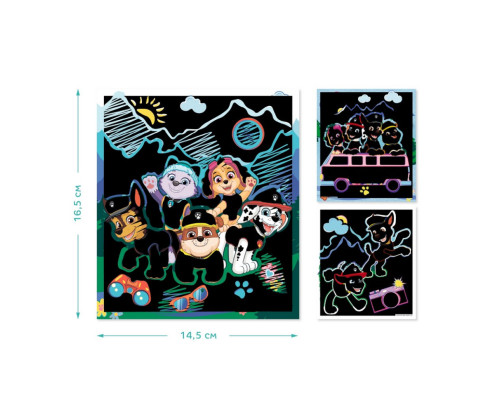 Дитячий набір гравюр "Життя – це пригода!" 200568DD 3 штуки