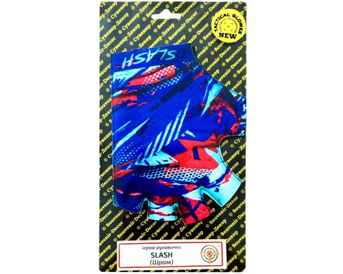 Ігрові рукавички "SLASH" GLO-Sl принт Шрам, із STANDOFF 2