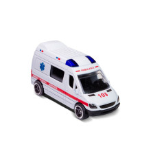 Автомодель дитяча Швидка допомога TechnoDrive 250421CG-3 масштаб 1:64