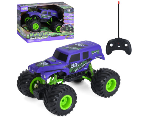 Джип на радіокеруванні "Monster" SL-334A надувні колеса, масштаб 1:20