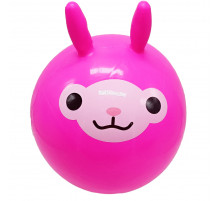Детский мяч "Рожки" MS 4524(Pink) 9 дюймов