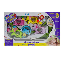 Музичний мобіль на ліжечко "Harmonious music" M 1245-30A U/R, з заводним механізмом