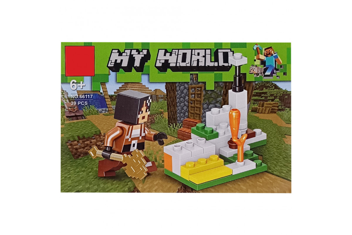 Конструктор дитячий "Minecraft" 66117-7, 38 деталей