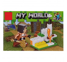 Конструктор дитячий "Minecraft" 66117-7, 38 деталей