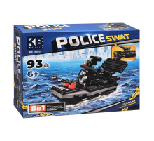 Детский конструктор Police SWAT KB 5905D пластик, 93 детали
