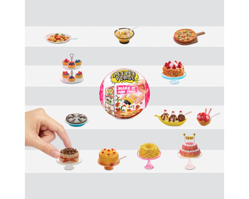 Игровой набор для творчества Создай ужин MGA's Miniverse 591825 серии "Mini Food"