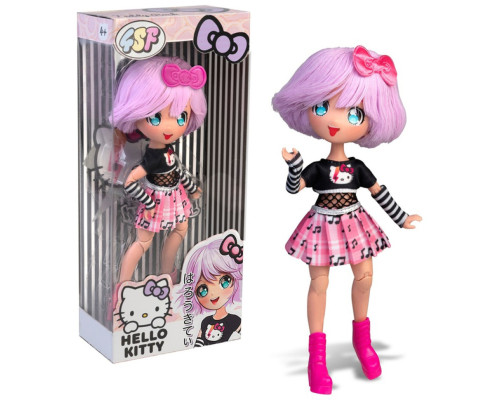 Дитяча лялька "Тедді Рок" 4SF Manga Dolls HKTF0100 серії "Hello Kitty"