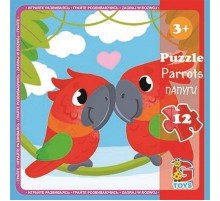 Пазли дитячі "Домашні улюбленці" LH02, 12 елементів