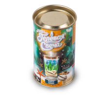 Гелевая свеча своими руками GS-01 в тубусе Сияние океана