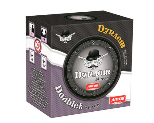 Настільна гра "Дуплет Black" 1120ATS в тубусі