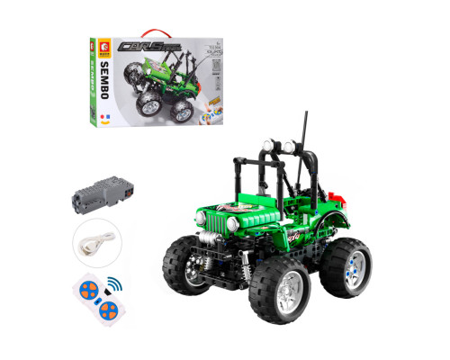 Конструктор на радіокеруванні "Машина" Bambi 701904 436 деталей