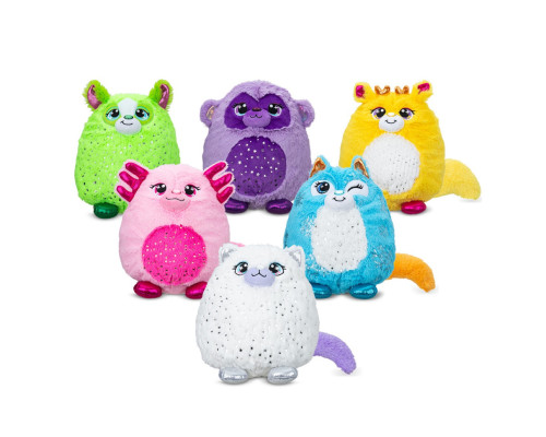 М’яка іграшка-сюрприз "Звірятко в банці" Misfittens 03962 серії "Gemstones" в асортименті