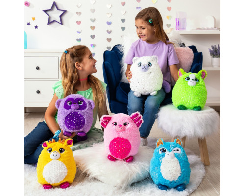 М’яка іграшка-сюрприз "Звірятко в банці" Misfittens 03962 серії "Gemstones" в асортименті