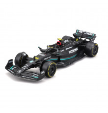 Коллекционная автомодель "Mercedes-AMG F1 W14 E Performance (2023)" Bburago 18-38080, 1:43 масштаб