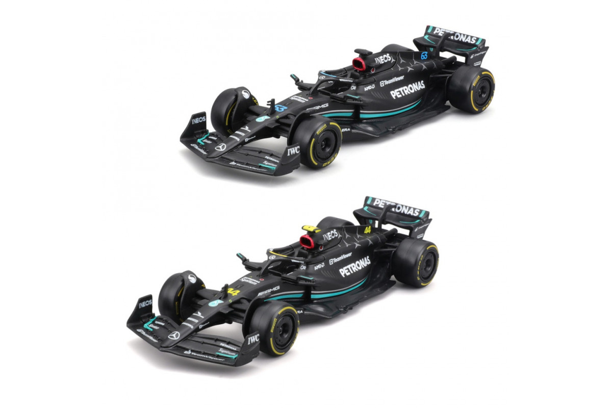 Коллекционная автомодель "Mercedes-AMG F1 W14 E Performance (2023)" Bburago 18-38080, 1:43 масштаб Коллекционная автомодель "Mercedes-AMG F1 W14 E Performance (2023)" Bburago 18-38080, 1:43 масштаб