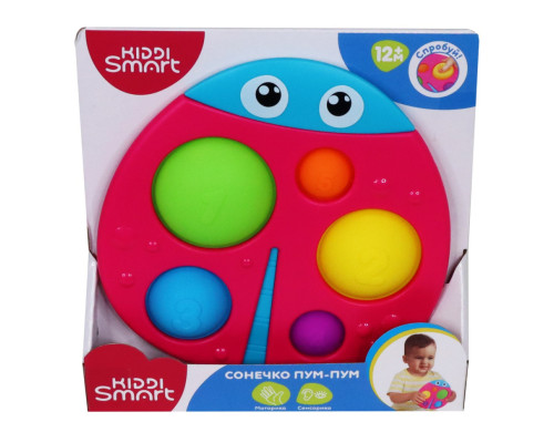 Дитяча сенсорна іграшка "Божа корівка Пум-пум" KIDDI SMART 4520-KS