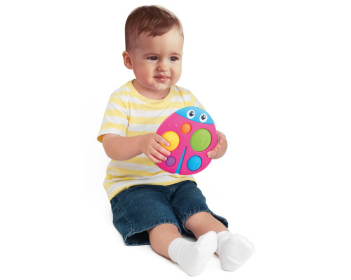 Дитяча сенсорна іграшка "Божа корівка Пум-пум" KIDDI SMART 4520-KS