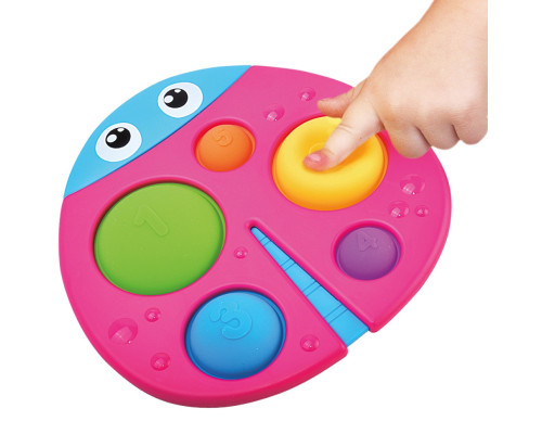 Дитяча сенсорна іграшка "Божа корівка Пум-пум" KIDDI SMART 4520-KS