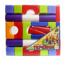 Дитячий конструктор Теремок "Середній" 08072 з блоків