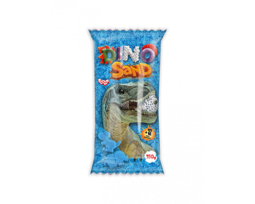 Набір для творчості "Кінетичний пісок "Dino Sand" DS-01-01, 150 г  Синій