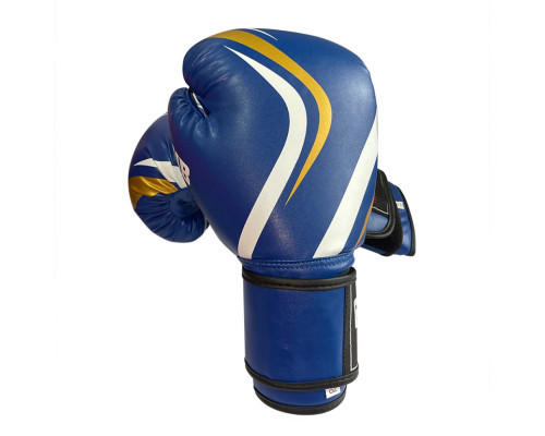Перчатки боксерские Fight Gear Team Club NE-BOX-BF-10-BL, 10 oz, синий