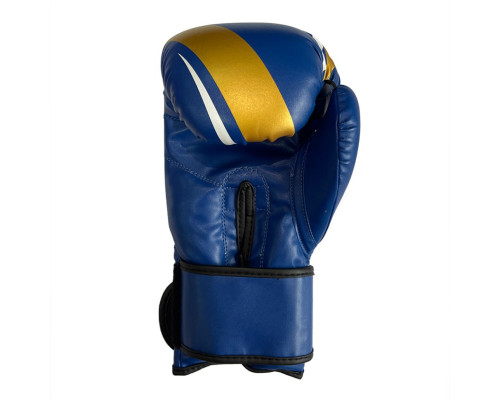 Перчатки боксерские Fight Gear Team Club NE-BOX-BF-10-BL, 10 oz, синий