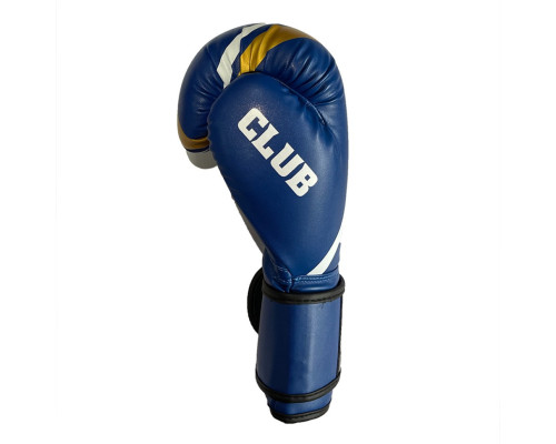 Перчатки боксерские Fight Gear Team Club NE-BOX-BF-10-BL, 10 oz, синий