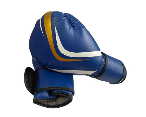 Перчатки боксерские Fight Gear Team Club NE-BOX-BF-10-BL, 10 oz, синий