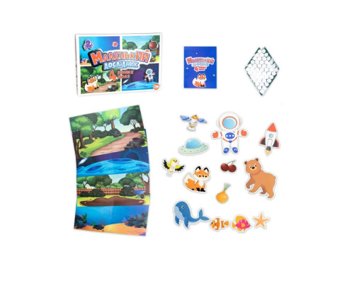 Настольная игра "Маленький исследователь" Strateg 30294 на липучках