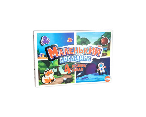 Настольная игра "Маленький исследователь" Strateg 30294 на липучках