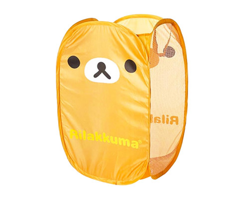 Корзина-сетка для игрушек 10-76(Yellow) с рисунком, 48х25 см