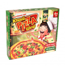 Настільна гра Юний Pizza Шеф 30781 інгредієнти для піци 6 рецептов