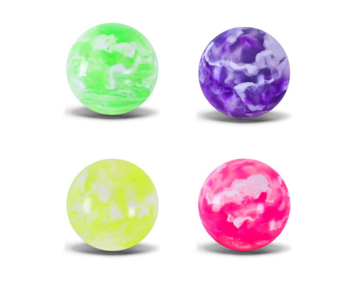 М'яч стрибун "Блискучий" PR2508 в наборі 12 штук