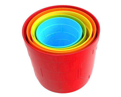 Дитяча іграшка "Пірамідка" 5378TXK із п'яти елементів